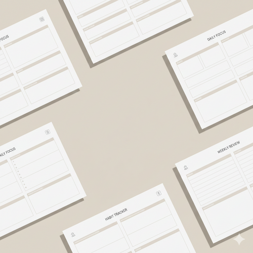 30-Day Life Reset Planner – Focus, Habits & Clarity (PDF)