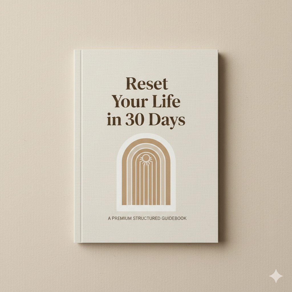 30-Day Life Reset Planner – Focus, Habits & Clarity (PDF)