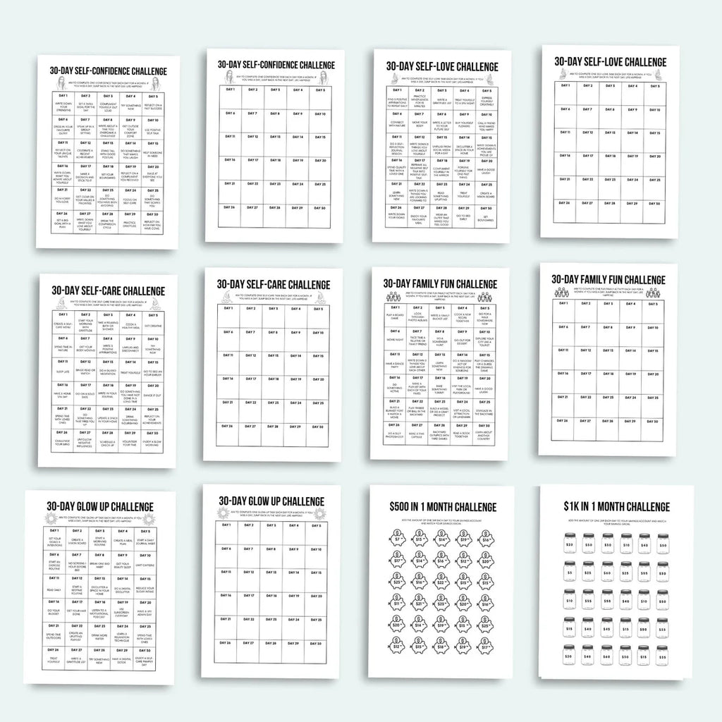 30-Day Life Reset Planner – Focus, Habits & Clarity (PDF)